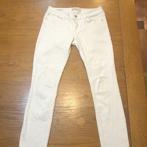 Lucky Brand Capri Size 0 White Jeans